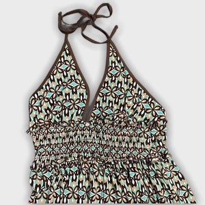 CANDIE’S HALTER TOP BACKLESS DRESS